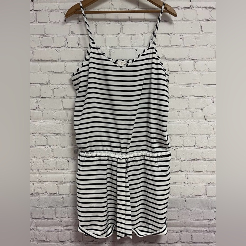J. CREW Romper Tie Waist And Pockets - Size S